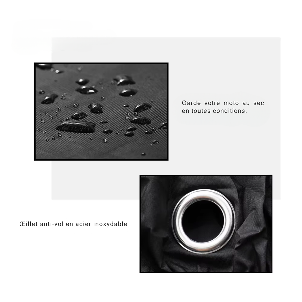Housse de protection pour moto