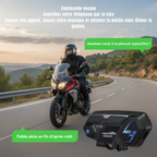 Intercom de casque moto