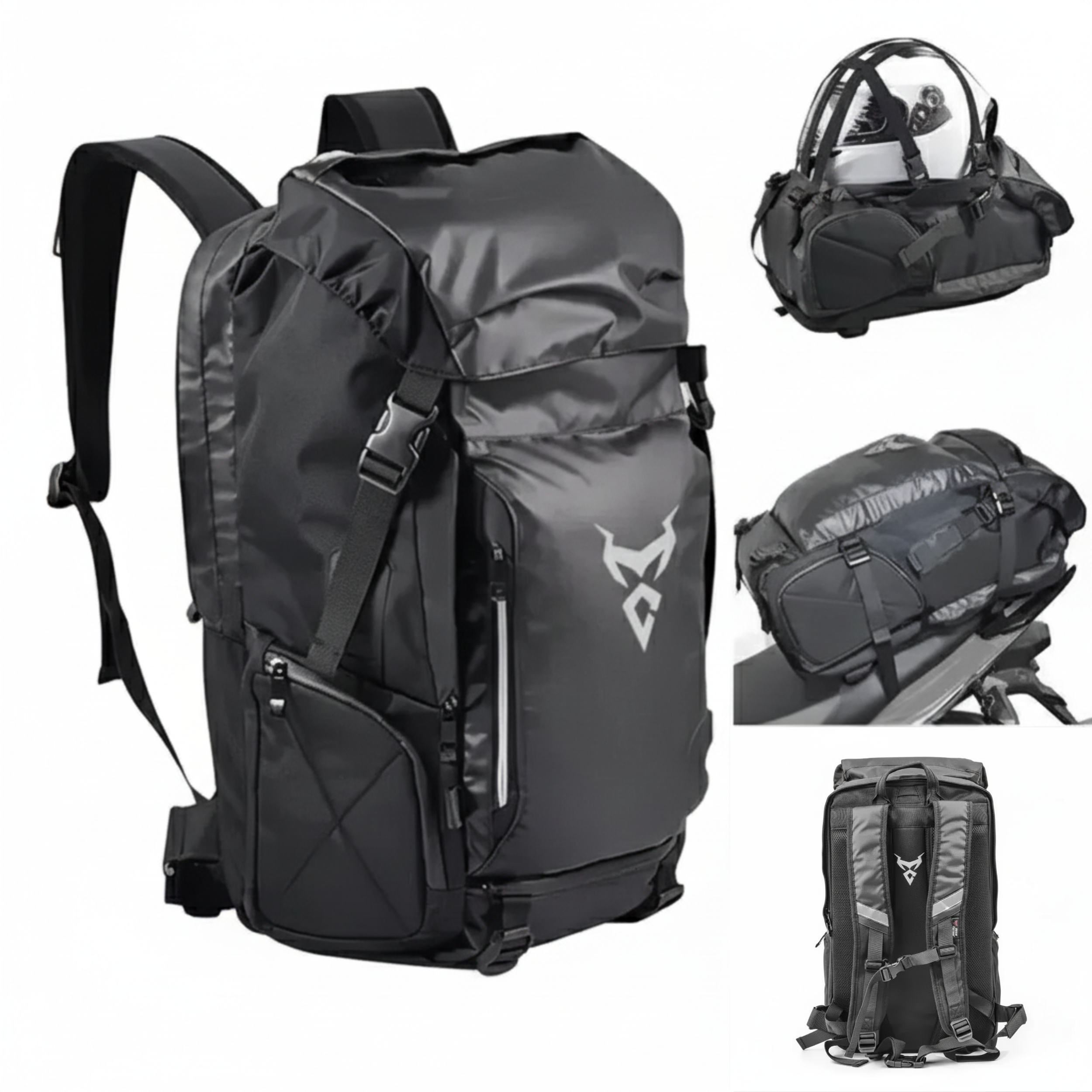 Sac à dos moto polyvalent