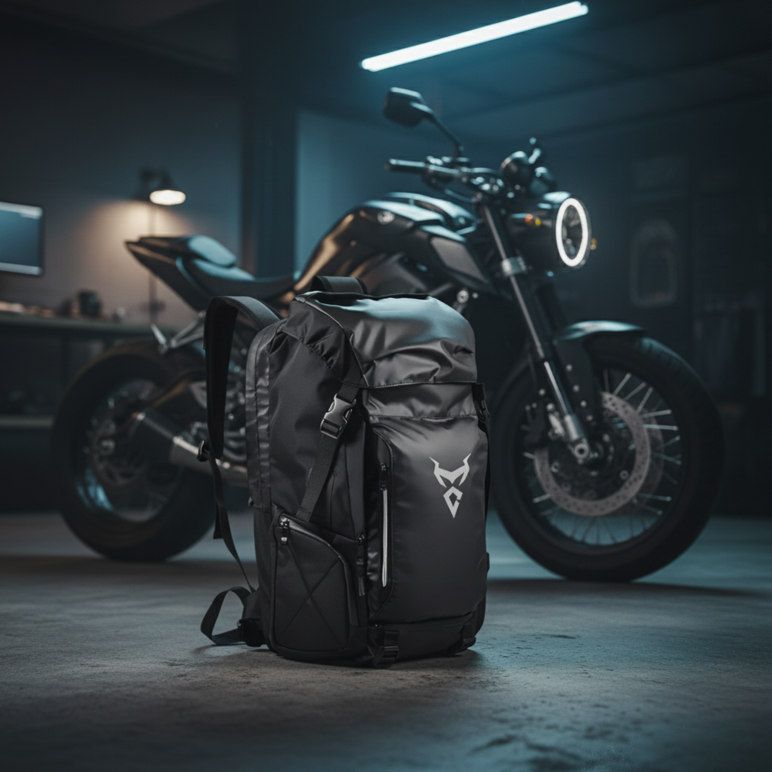 Sac à dos moto polyvalent