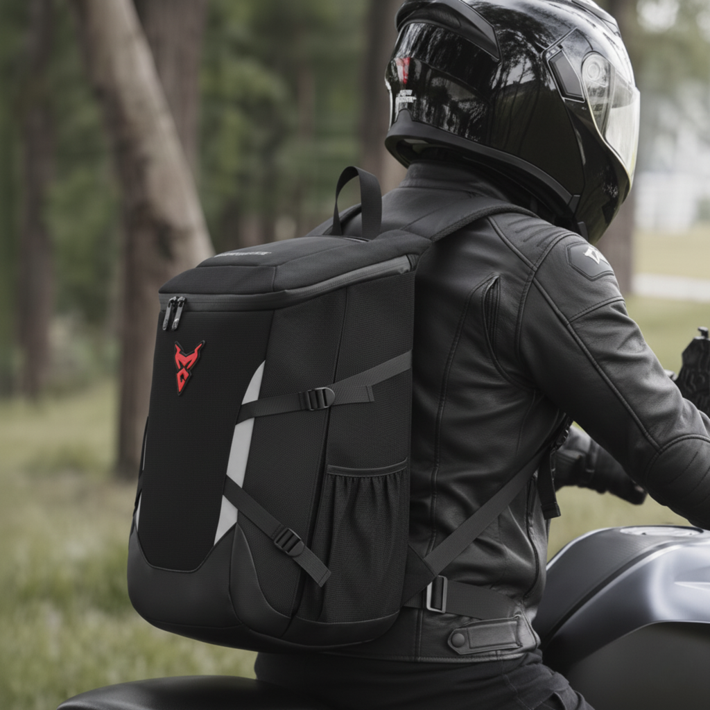 Sac à dos moto étanche Moto  –  Usage moto et déplacement