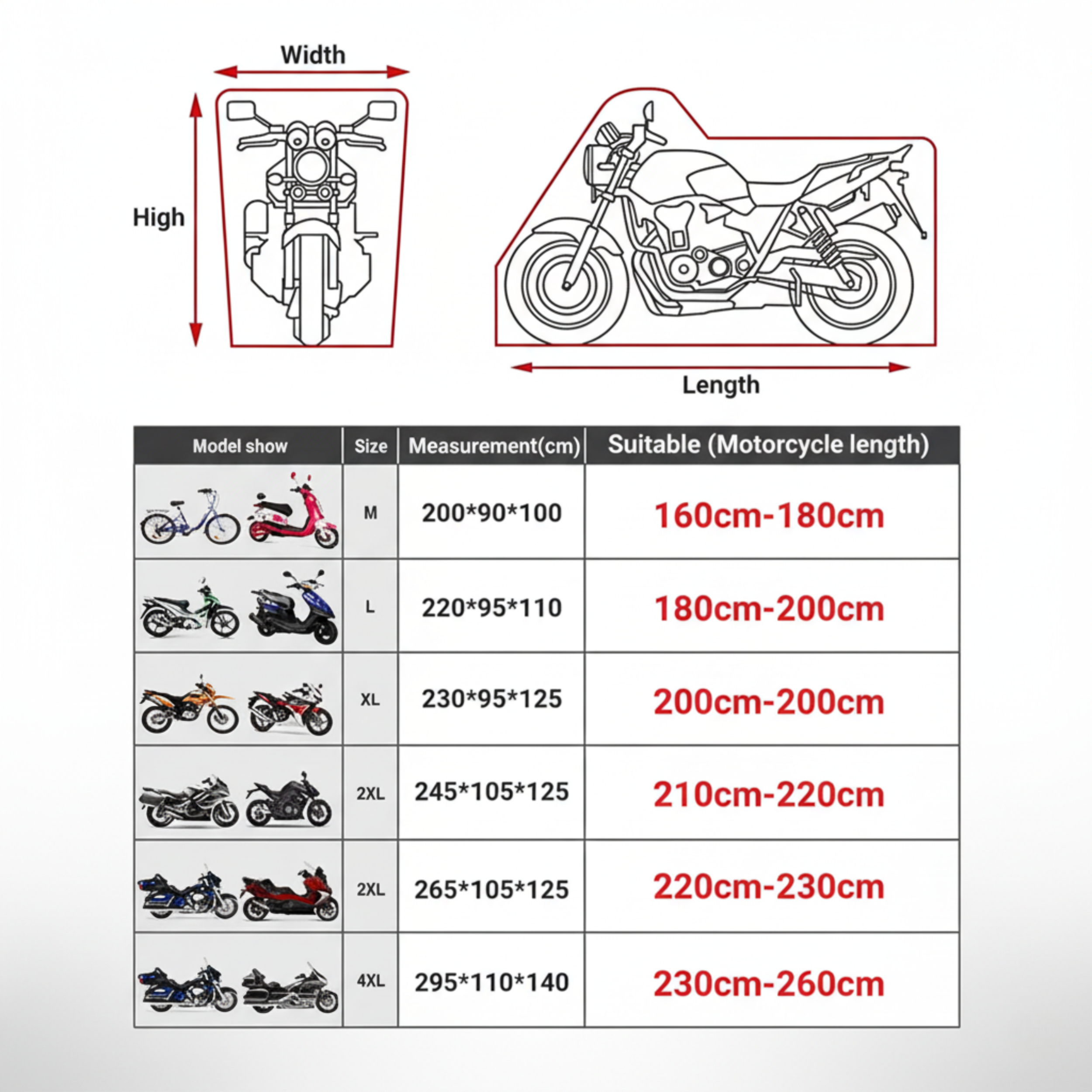 Housse de protection moto intérieur et extérieur