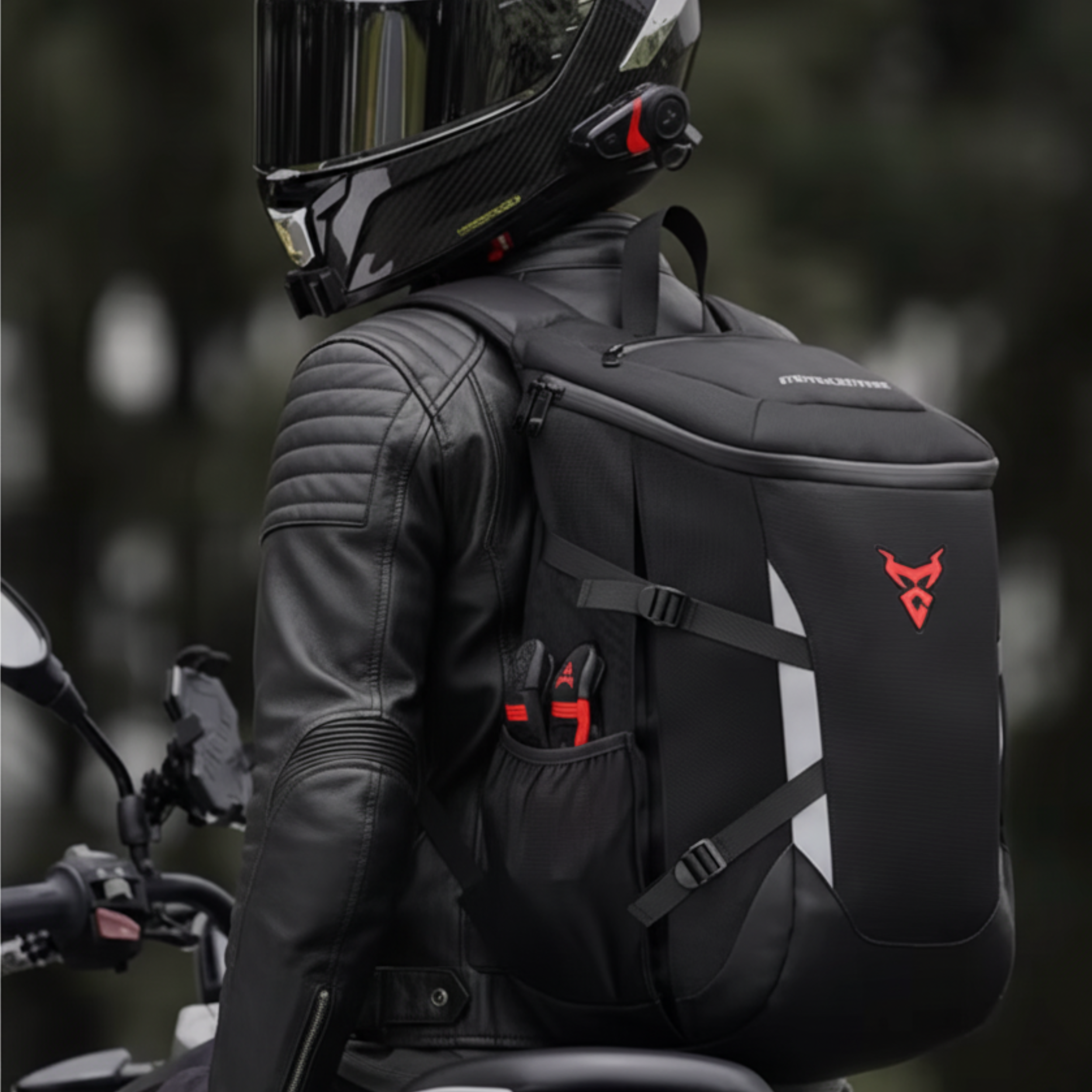 Sac à dos moto étanche Moto  –  Usage moto et déplacement