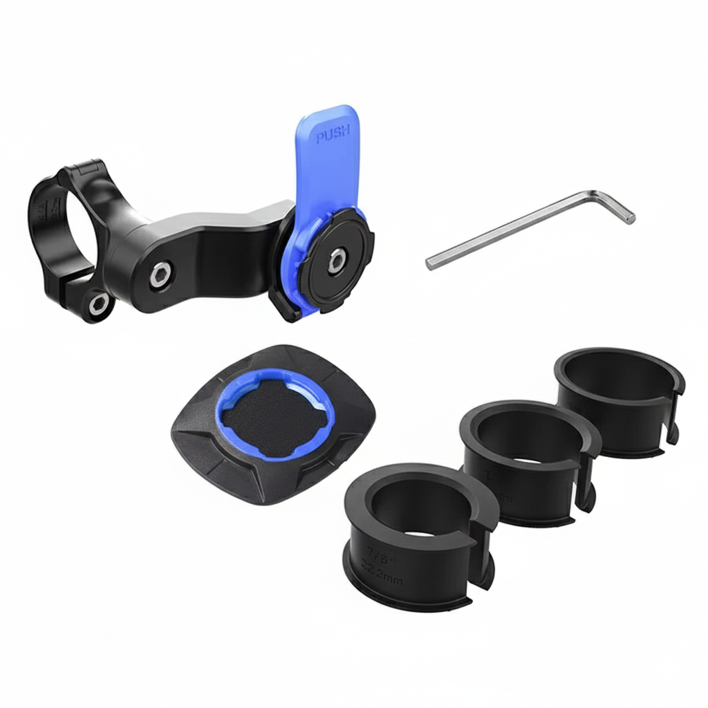 Support de téléphone pour guidon moto