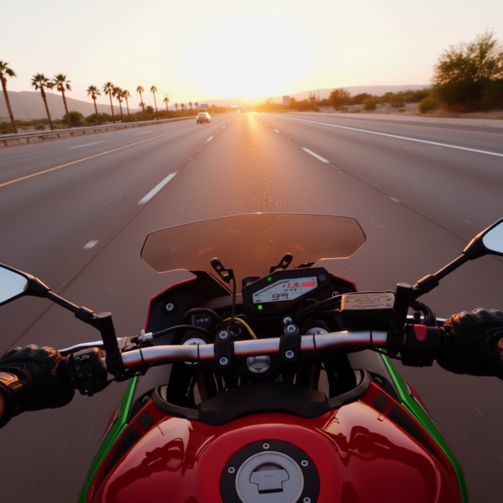 Caméra moto compacte portable