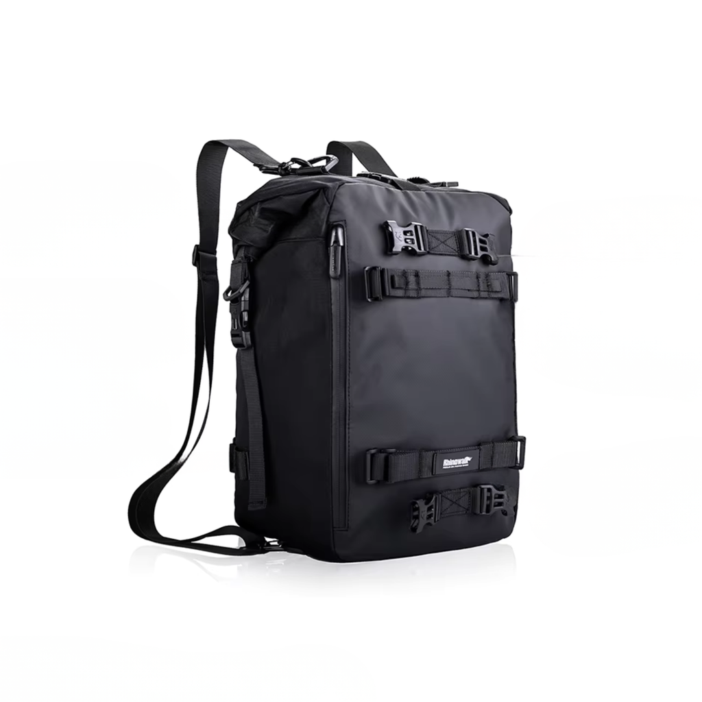 Sac moto convertible en sac à dos